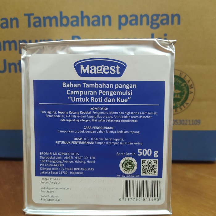 

Hariya Ragi Angel/ Yeast Merk Magest Improve 500 X 20