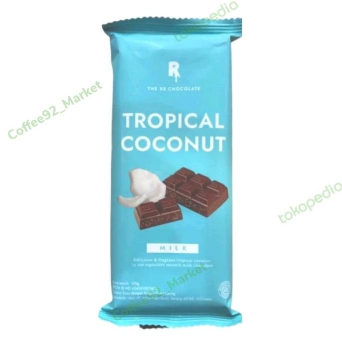 

~~~~~] THE RR CHOCOLATE TROPICAL COCONUT 100 GRAM