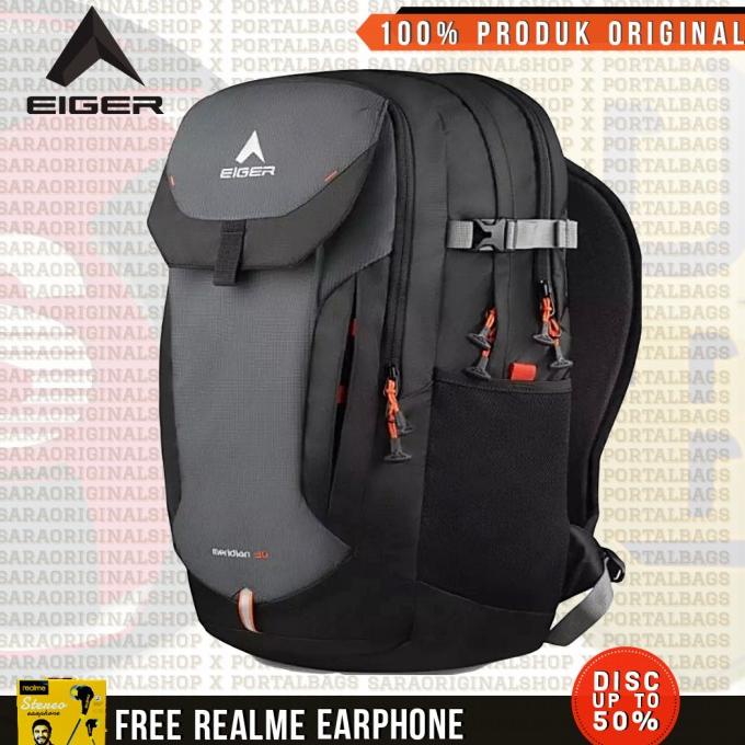 Eiger Meridian 30L - Tas Ransel Laptop - Original