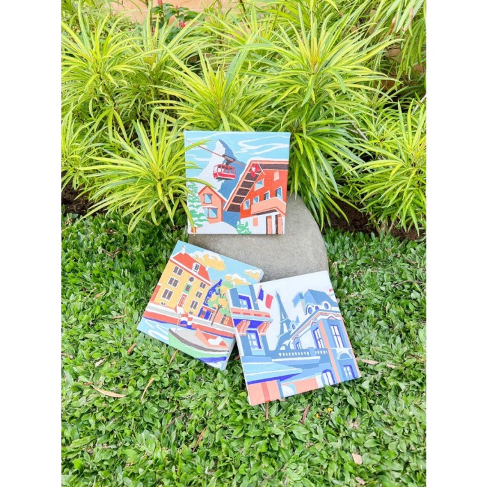 

Bestseller Paint By Number [Europe] Bypainters 20X20Cm Canvas Painting Kit