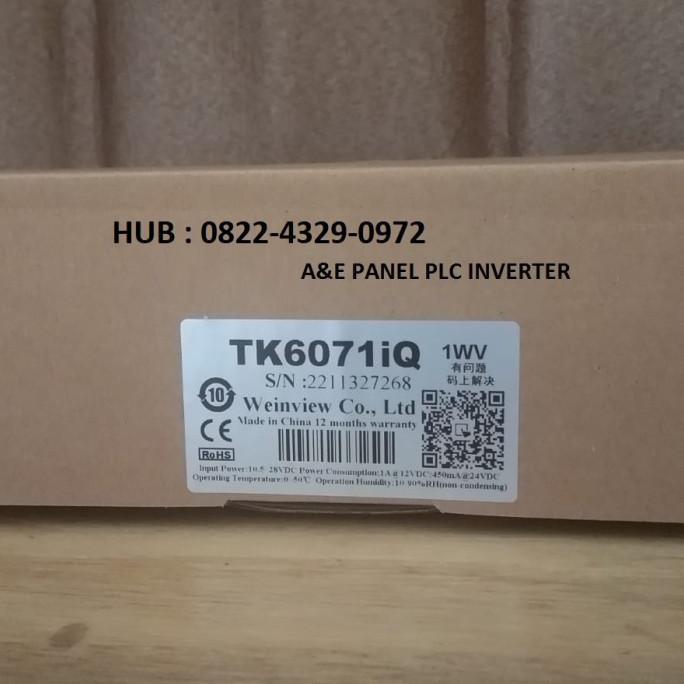 HMI weintek weinview TK6071IQ 7inch 7" 7in