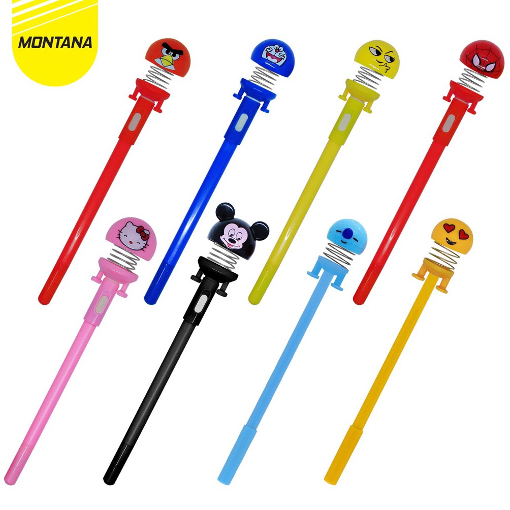 

77 MONTANA Ballpoint / PEN LED PEGAS / NON LED RANDOM ➽Ready Stock