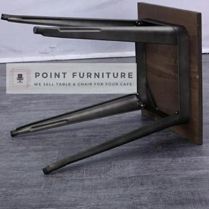 Meja Cafe Minimalis/Meja Bar/Meja Cafe Kaki Besi/Meja Cafe-Bar