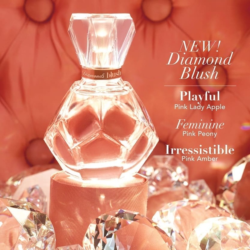 DIAMONDS BLUSH EDP JAFRA FRAGRANCE EAU DE PARFUME JAFRA PINK LADY APPLE AROMA PEONY PARFUME PINK AMB