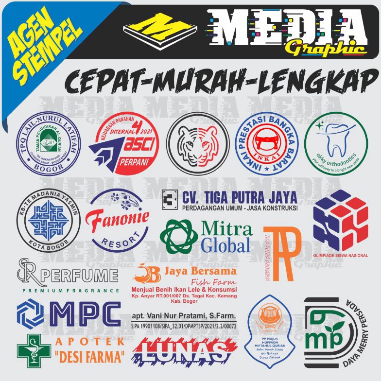 

➳ CAP STEMPEL / STEMPEL WARNA / STEMPEL OTOMATIS / STEMPEL CUSTOM / STEMPEL MURAH 70