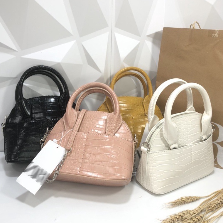 New Stock.. Tas Alma Croco ORI Mini Import