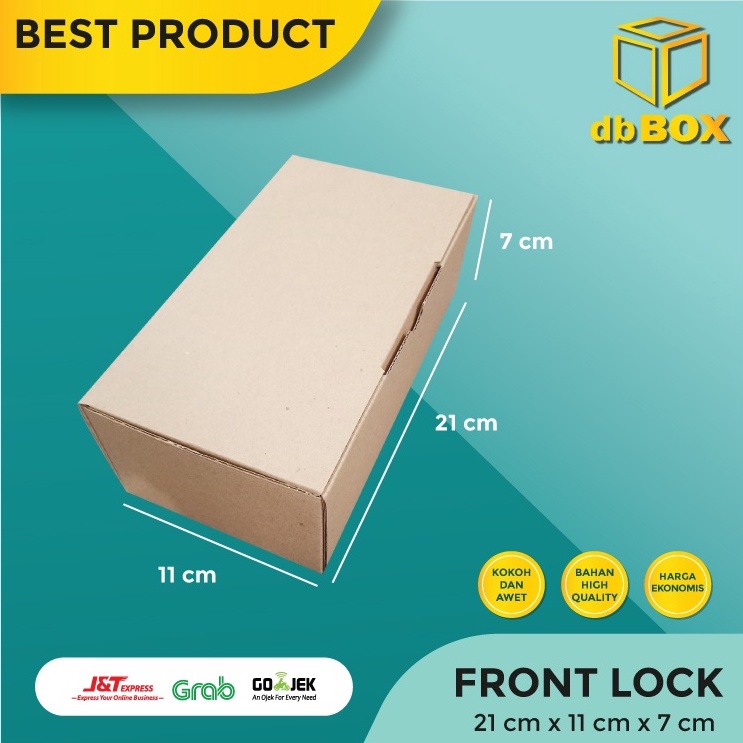 

60 (10pcs) Kardus 21x11x7 cm....Die Cut kotak aksesoris-dll model box pizza 84