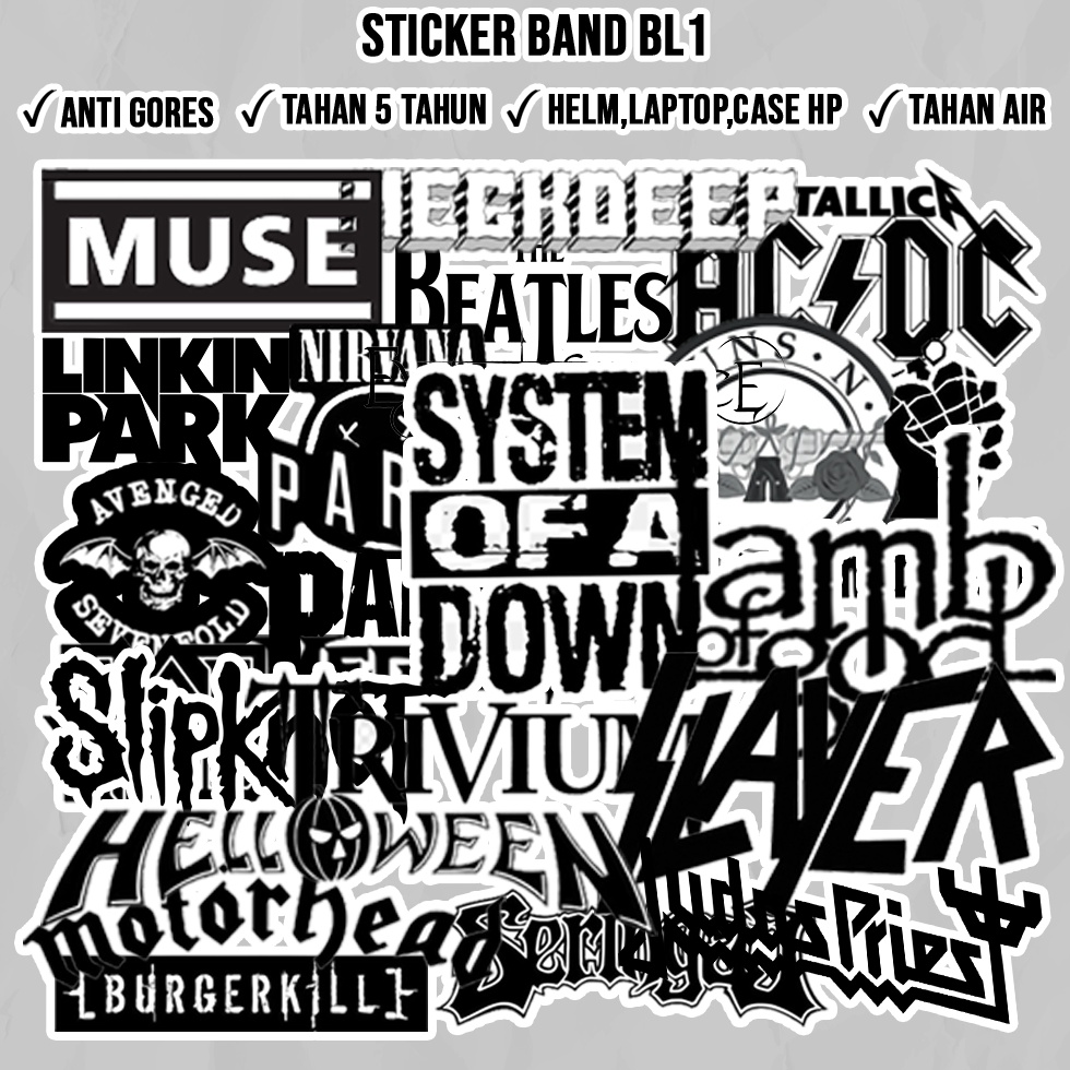 

UA3478 Stiker Aesthetic Laptop BLACK WHITE Sticker Tumblr Helm Laptop Case HP 4462