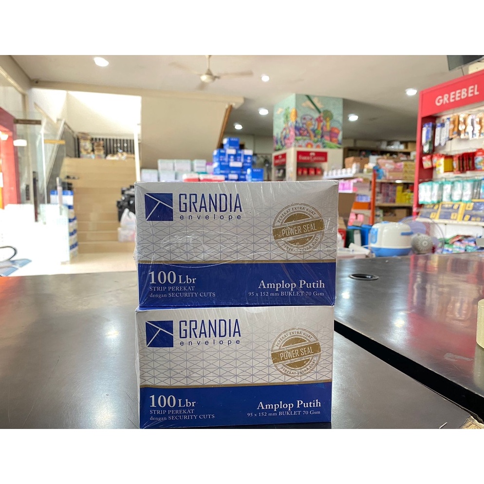 

[PE9] GRANDIA AMPLOP 104 / AMPLOP MURAH /SATU PAK ISI 100 gffsw