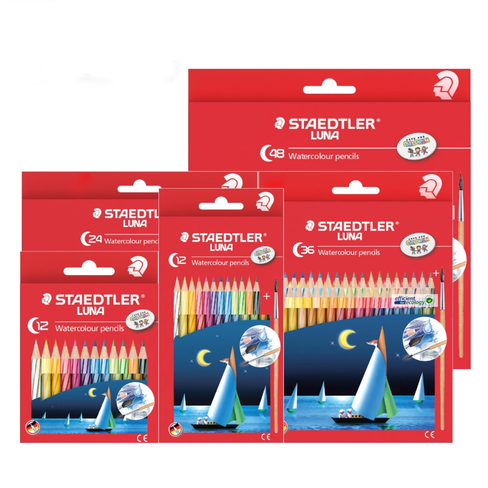 

COD STATIONERY HAUL- Pensil Warna Staedtler Watercolor ➞Paling Popular