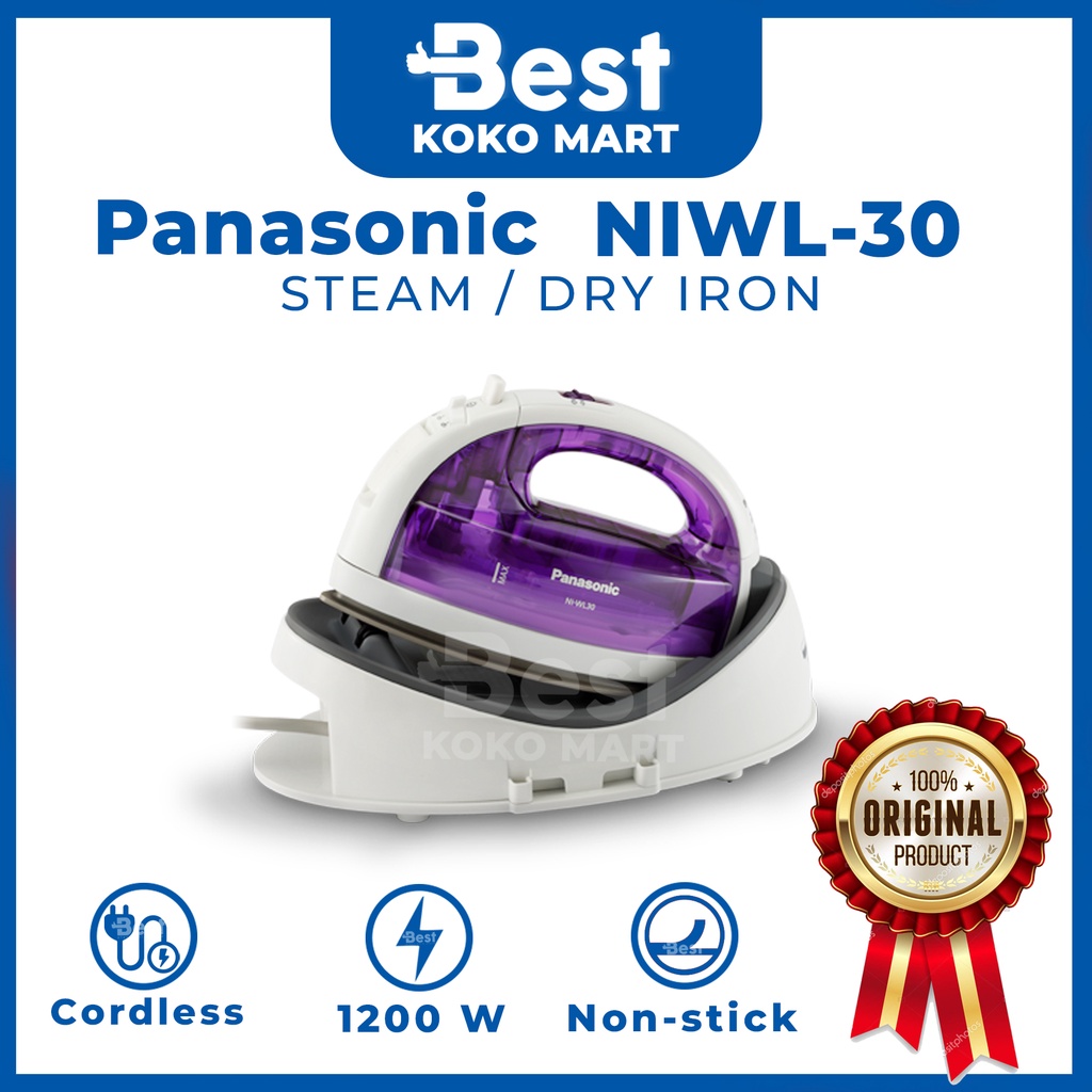 Panasonic Setrika NIWL-30 Original Garansi Resmi