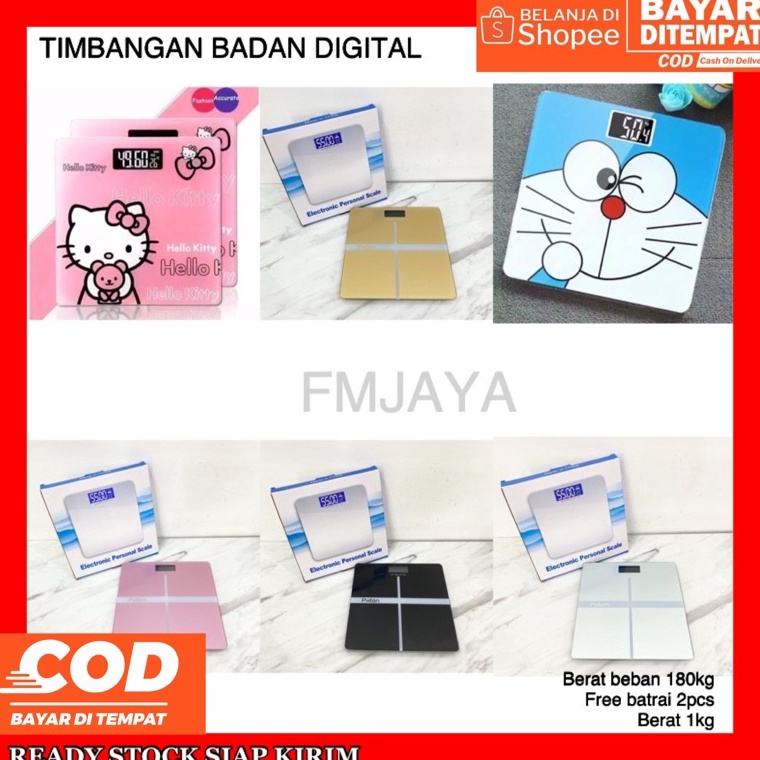 26 TIMBANGAN BADAN DIGITAL ||  TIMBANGAN PENGUKUR BERAT BADAN DIGITAL || TIMBANGAN BADAN KARAKTER ➭R
