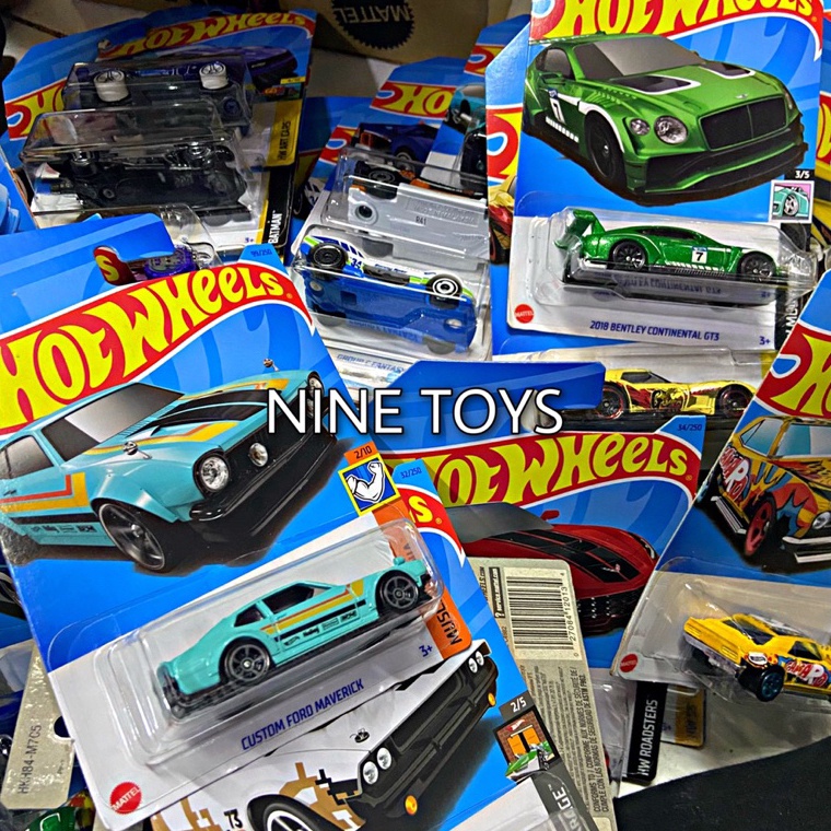 New Stock.. HOTWHEELS MOBIL MAINAN BESI BODY METAL MOBIL KECIL ORIGINAL MATTEL