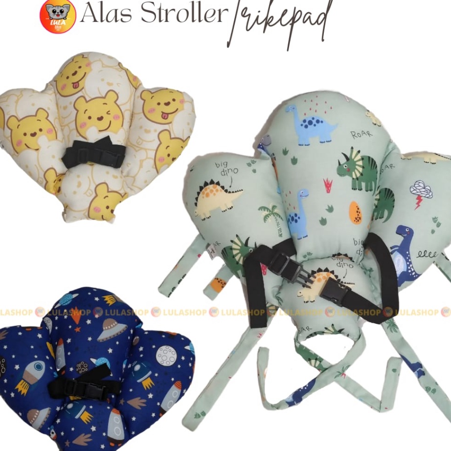 Ready Stock Alas Stroller Segitigia / Alas Stroller Mini / Trike Pad / alas stroller bayi / alas str
