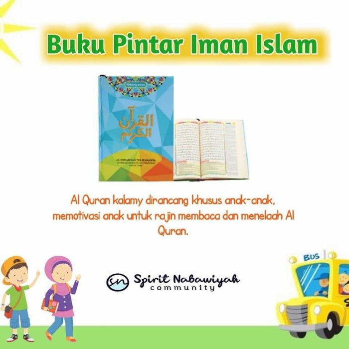 MUST HAVE BUKU PINTAR IMAN ISLAM BPII SYGMA DAYA INSANI TERBARU