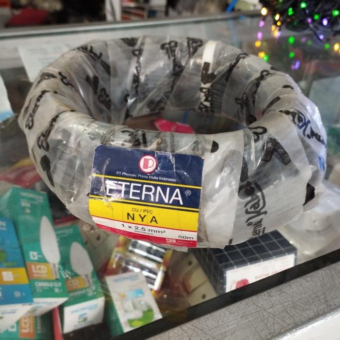 <<<<<] KABEL LISTRIK NYA 2,5 ETERNA ECERAN / METERAN