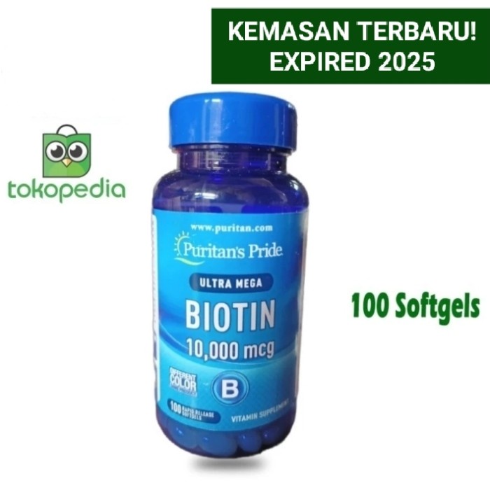 BIOTIN 10000 MCG PURITAN PRIDE 100 TAB