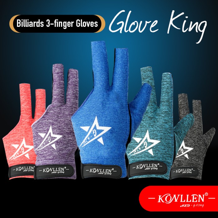 Bestseller Konllen Billiard Glove Gloves Sarung Tangan Biliar