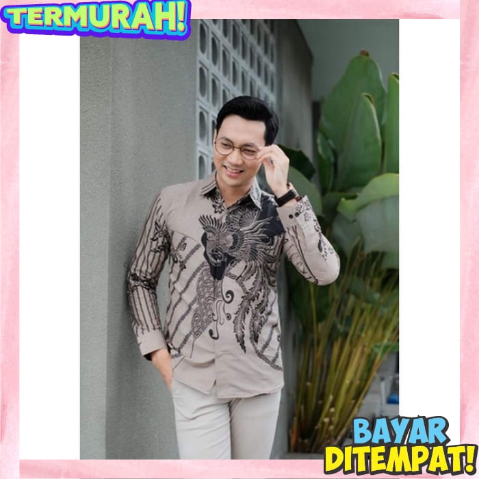 Kmja Cowo Kmeja Laki2 Kemeja Kekinian Tunangan Batil Barik Dewasa Natik Lemeja Batik Pria Cowo Cowok