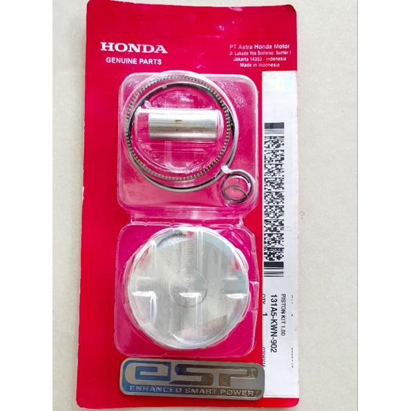 Piston Kit KWN. Vario 125 oversize 100