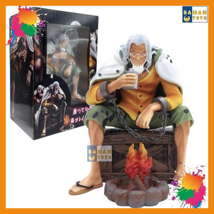 one piece action figure silvers rayleigh resin statue anime [dmn]