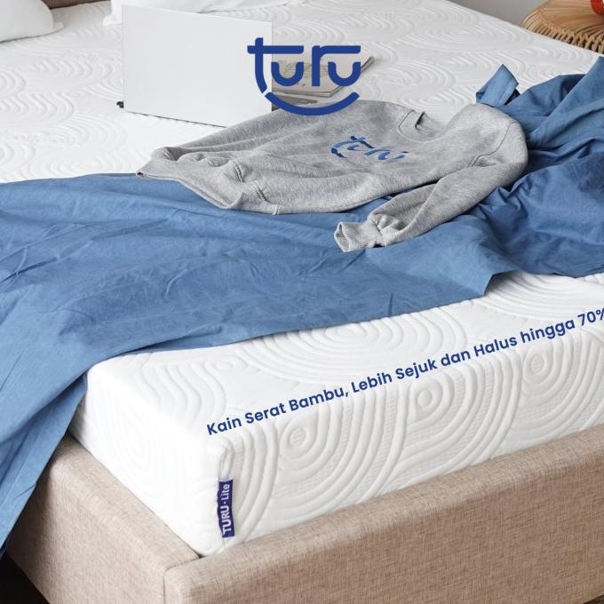 Kasur Base Support Foam TURU LITE ukuran 160x200 (Queen) FREE BANTAL