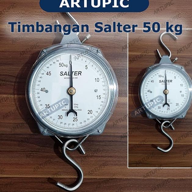Timbangan Gantung Salter 50 Kg Jarum Original England Kalibrasi