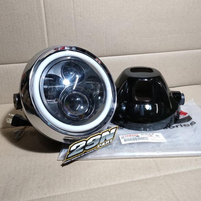 Lampu Daymaker Rx King Rxking Lampu Depan Led Batok Dan Ring Bulat