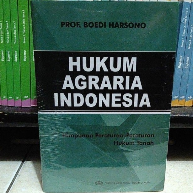 PROMO HUKUM AGRARIA INDONESIA HIMPUNAN PERATURAN TANAH INDONESIA- BUDI HARSO TERMURAH