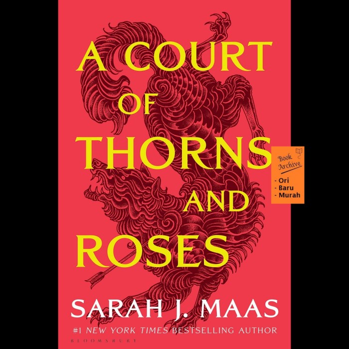 A Court Of Thorns And Roses Sarah J. Maas Berkualitas
