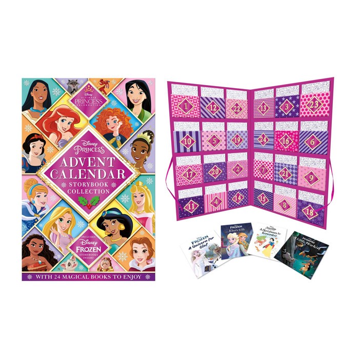 DISKON SPESIAL DISNEY PRINCESS ADVENT CALENDAR STORYBOOK COLLECTION TERBARU