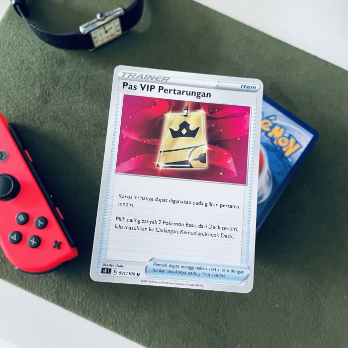 FLASH SALE PAS VIP PERTARUNGAN - POKEMON INDONESIA TERLARIS