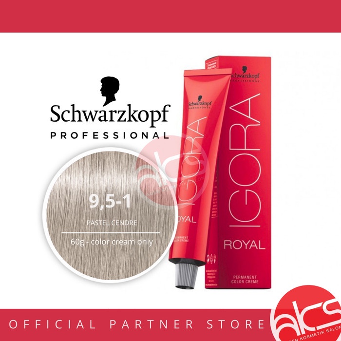 Schwarzkopf Professional CAT RAMBUT IGORA ROYAL Pastel 9,5-1 60g