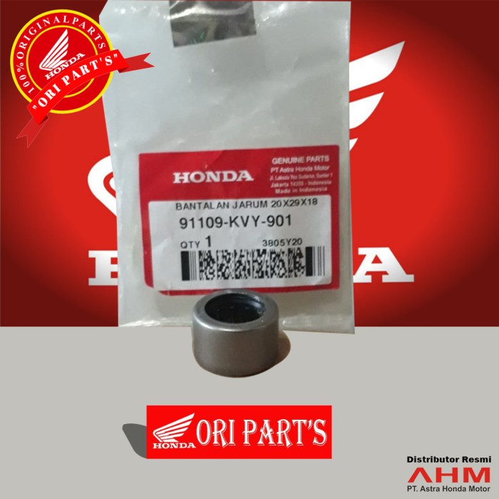 Bearing Lahar Laher Bambu Pully Cowok Scoopy FI Beat Karbu/91109KVY901