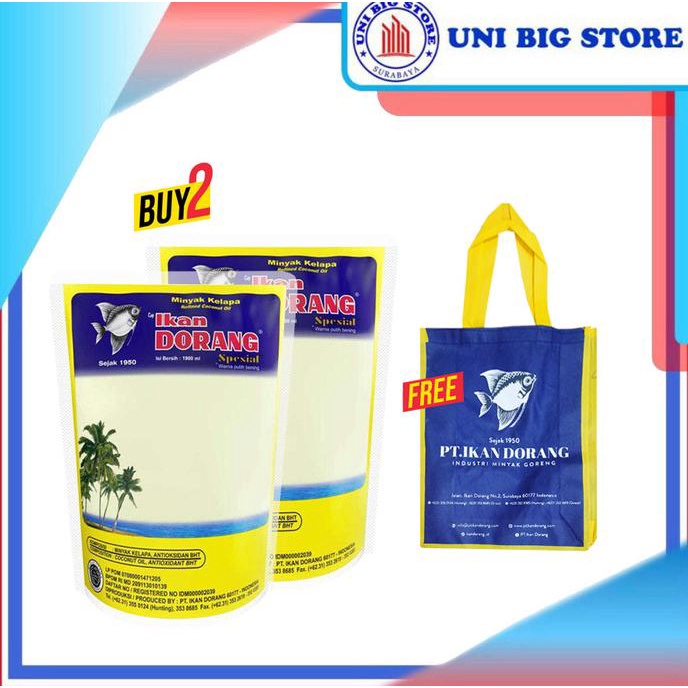 

>>>>>] Minyak Goreng Ikan Dorang Spesial 1900 ml Fried Oil Dorang Special