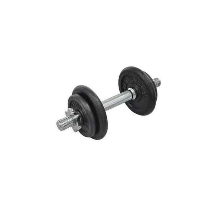 Kettler Dumbell Set 10kg Cast Iron / Barbel Besi 10kg Kettler set