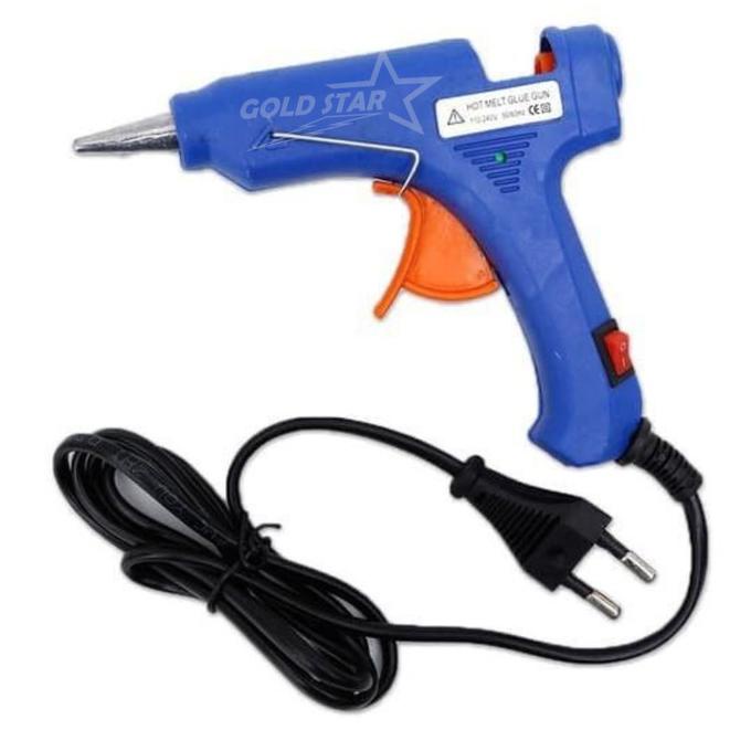 

{{{{{{] Lem Tembak Lilin Hot Melt Glue Gun Stick On Off Switch Lem Bakar Craft