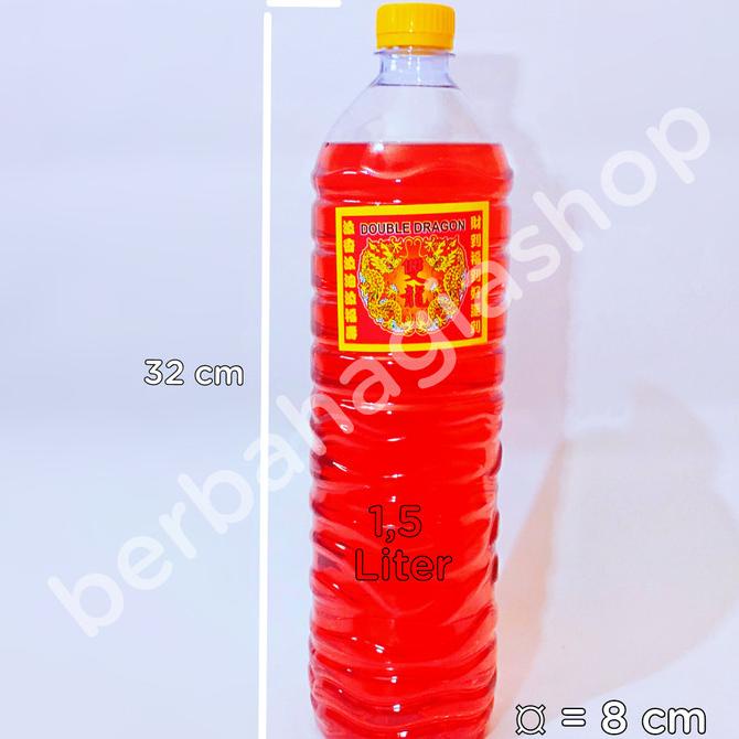 

siap kirim] Minyak Sembahyang 1 Setengah Liter Full Merah / Minyak Merah 1,5 Liter