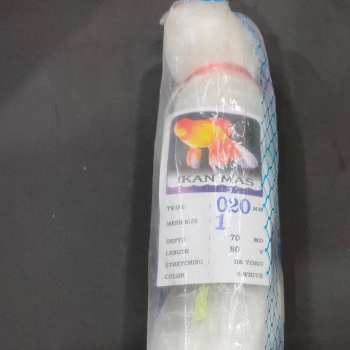 populer] jaring pukat tasi 1" x 020/ 70*80 / ikan mas