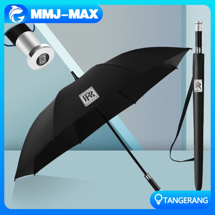 Terlaris Payung Rolls Royce/Otomatis Payung Mobil/Rolls Royce Logo Umbrella