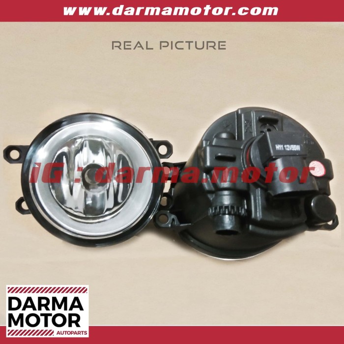 FOGLAMP AVANZA XENIA 2011-2015 LAMPU KABUT murmer