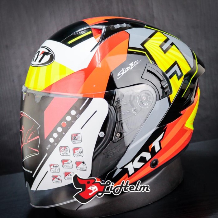 Helm Kyt Nfj Flux Jaume Masia Replica Half Face