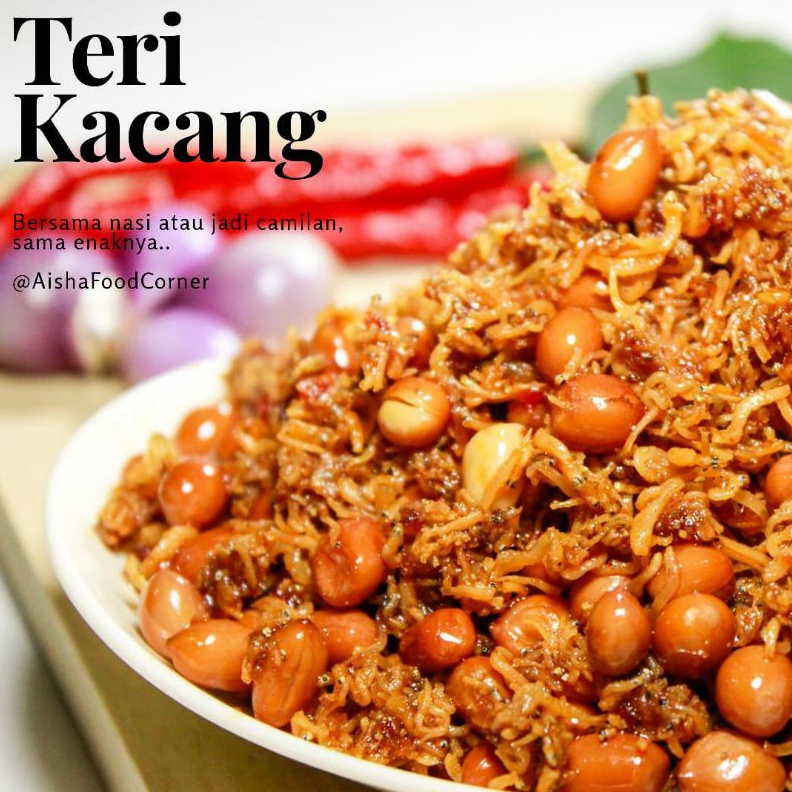 

KBHQ9272 TERI KACANG (teri medan) 200gr-1kg