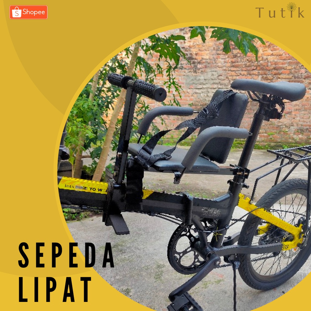 ' kursi jok boncengan sepeda lipat mtb gunung minion phoenix