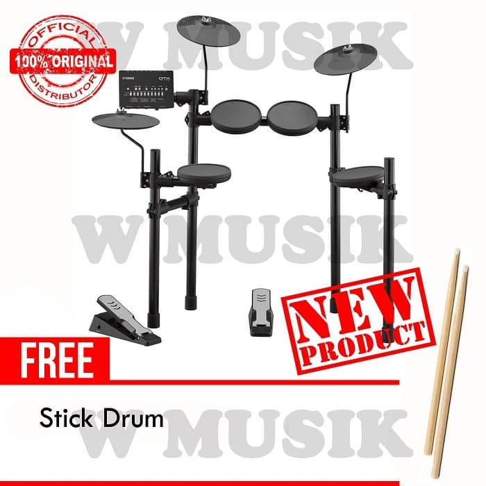 Bestseller Yamaha Drum Elektrik Dtx402 / Dtx402K / Dtx 402 Gratis Stick Drum