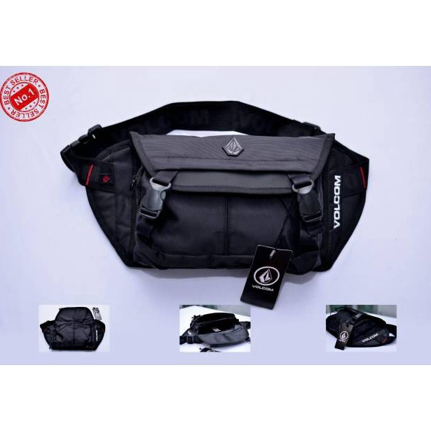 Paling Diminati.. TAS VOLCOM WAISTBAG VOLCOM TAS SELEMPANG VOLCOM