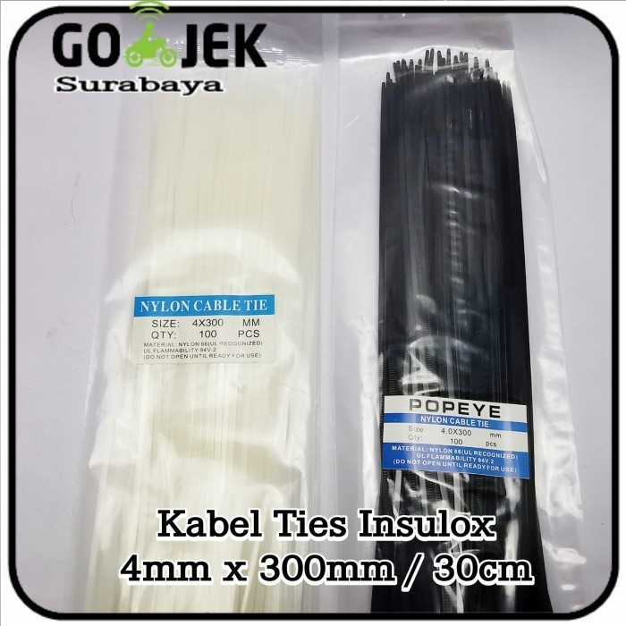 

<Freeongkir> Insulox / Kabel Ties 300Mm / 30Cm Promo