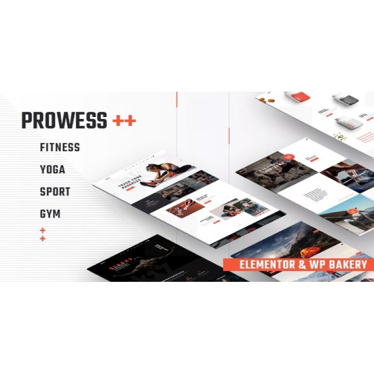 Prowess v2.1 – Fitness and Gym Theme