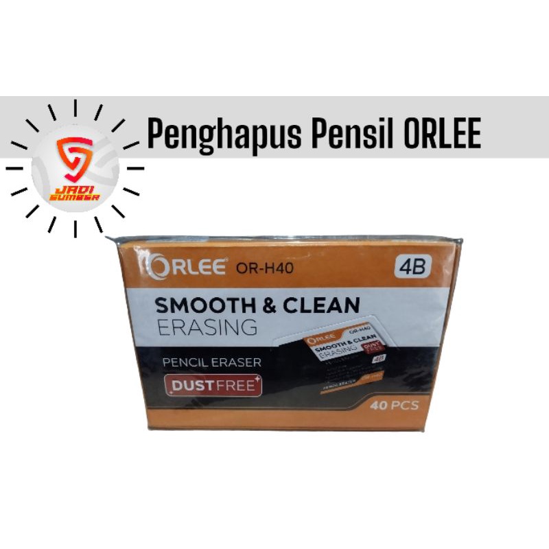 

Penghapus Pensil Orlee 40pcs