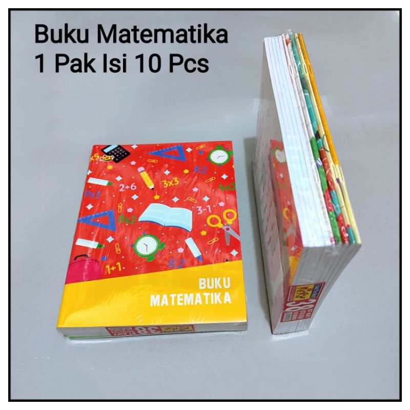 

1 Pak Buku Kotak Kecil 38 Lembar isi 10 Pcs
